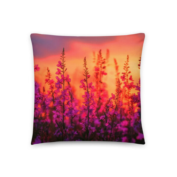 Horsmat auringonlaskussa koristeyyyny - Image 2